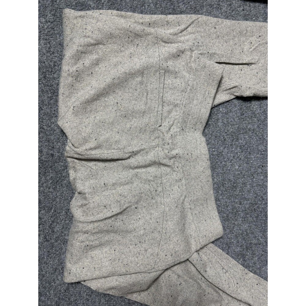 Brunello Cucinelli Jogger Pants Womens XS Gray Cashmere Knit Glitter Italy - Picture 9 of 9